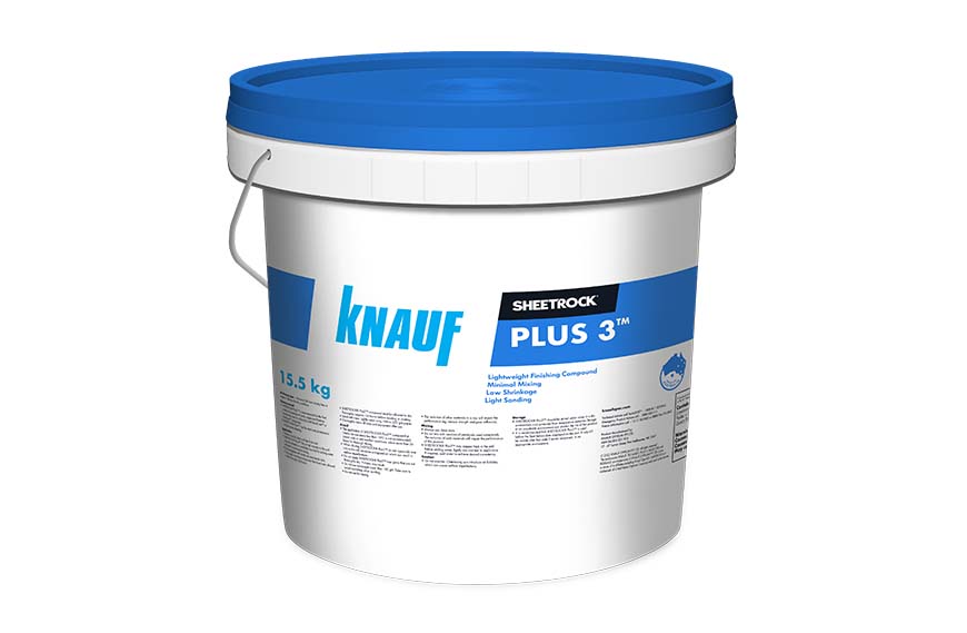 SHEETROCK® Plus 3™ Lightweight Finishing Compound