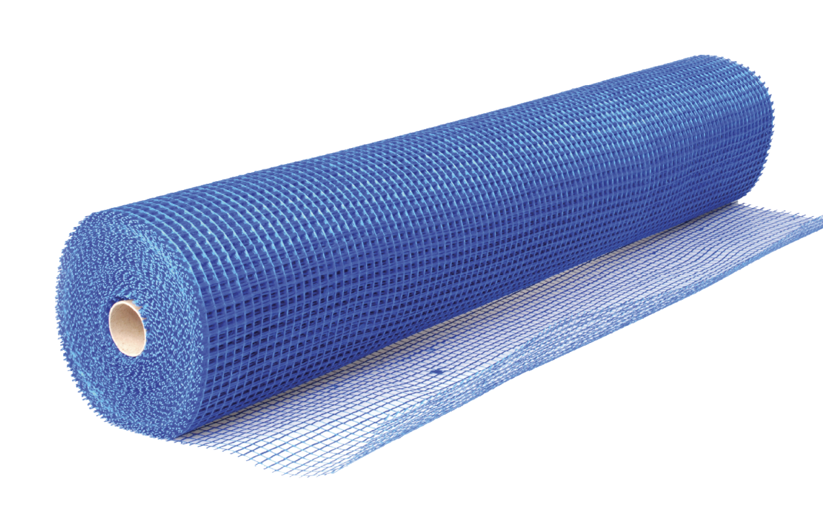 Fibreglass Wall Mesh 10×10 Reinforced 160g/m2 50m WBT