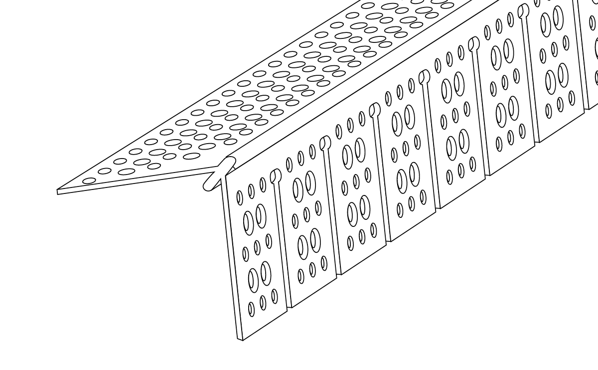 Rigid Archway Corner Bead 3.0m Trim-Tex
