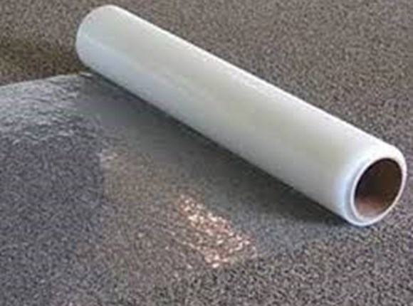 Carpet Protection Film 100m x 1m Roll for use on synthetic carpets only